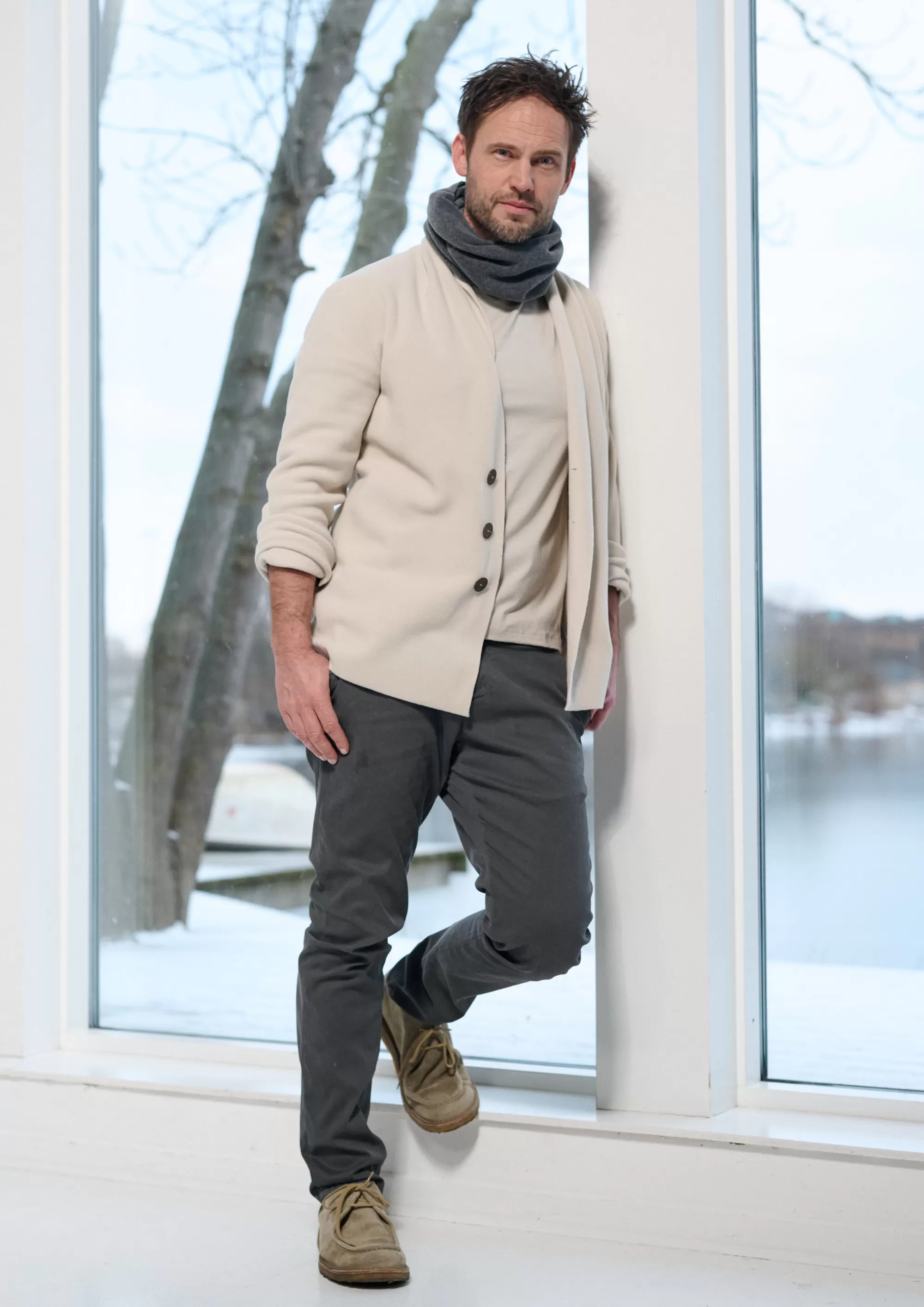 Henriette Steffensen Copenhagen LOOP SCHAL | 1043C GREY Best
