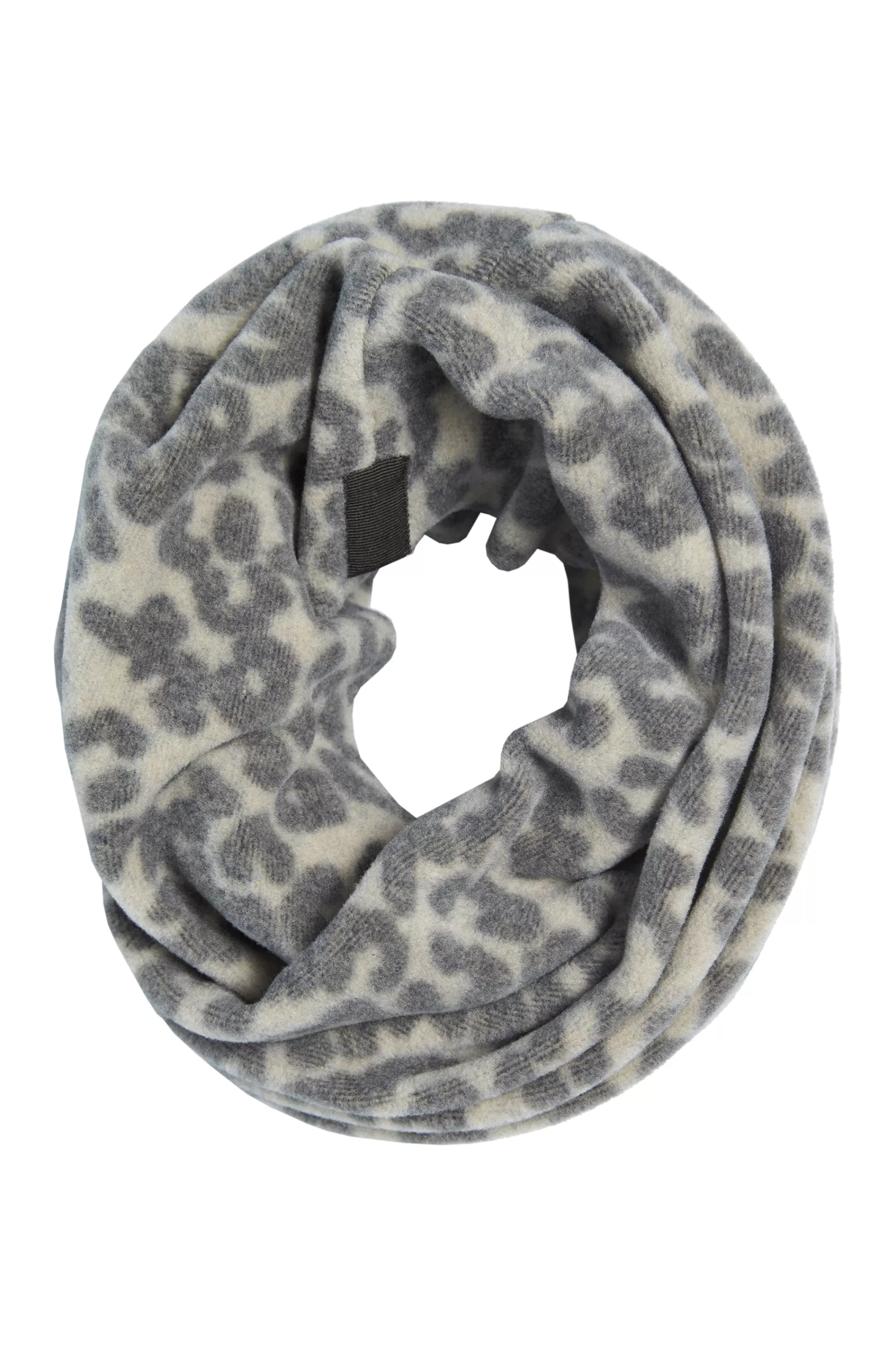 Henriette Steffensen Copenhagen LOOP SCHAL | 4074P LEOPARD grey Sale