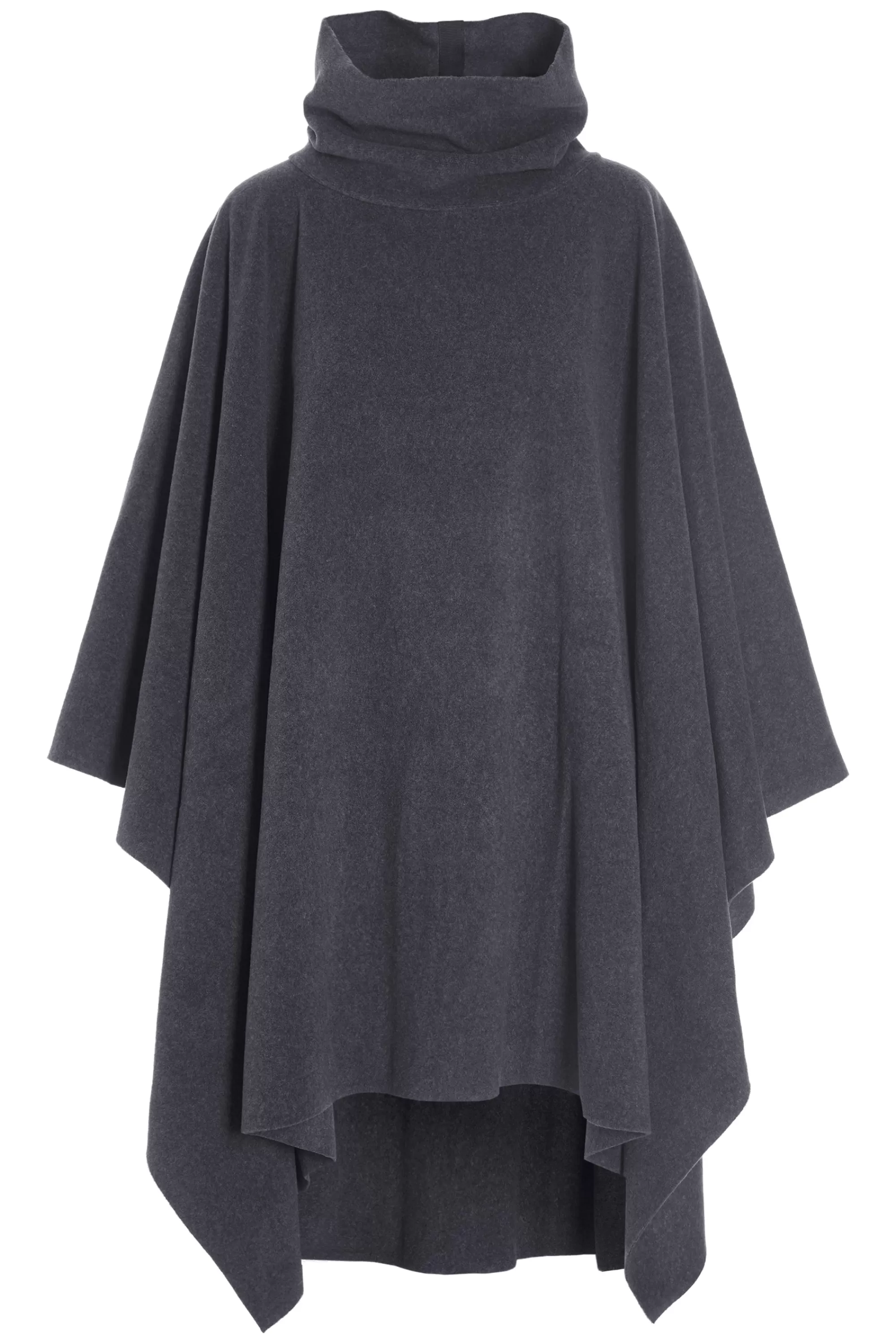 Henriette Steffensen Copenhagen LOUNGE PONCHO DAMEN | 4081 GREY Best Sale