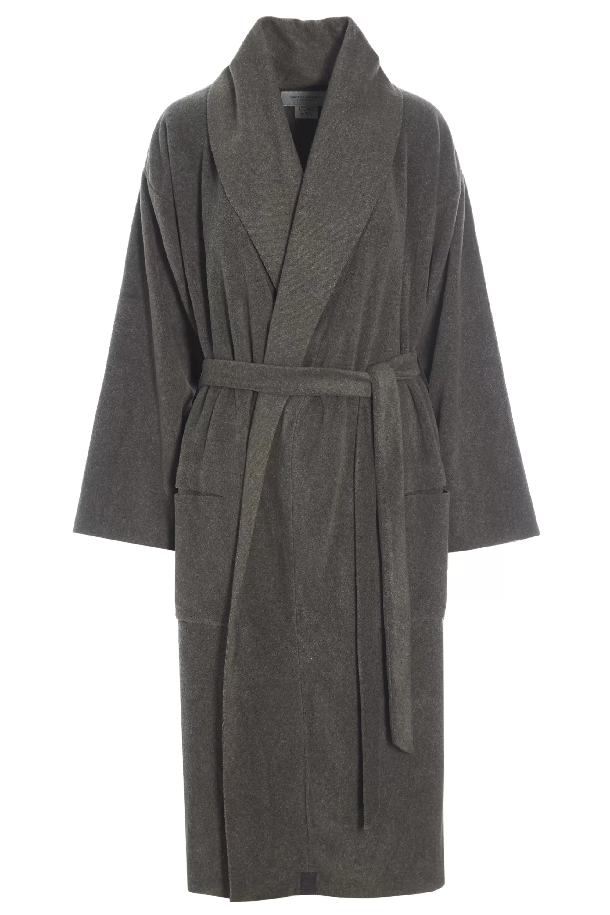 Henriette Steffensen Copenhagen MORGENMANTEL FRAUEN MIDI | 7128 MIDI BARK Fashion
