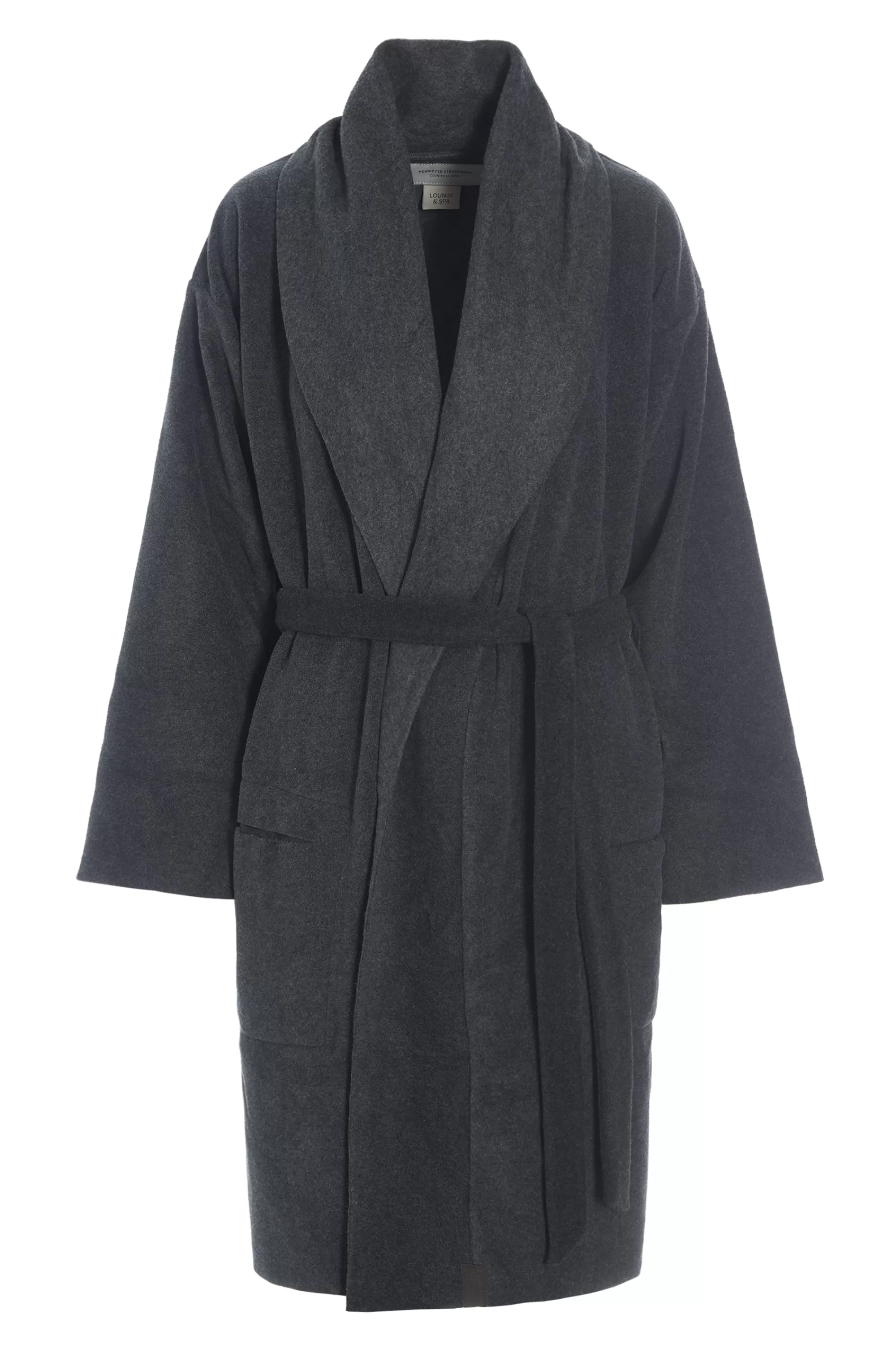 Henriette Steffensen Copenhagen MORGENMANTEL FRAUEN MINI | 7128 MINI SOFT BLACK Cheap