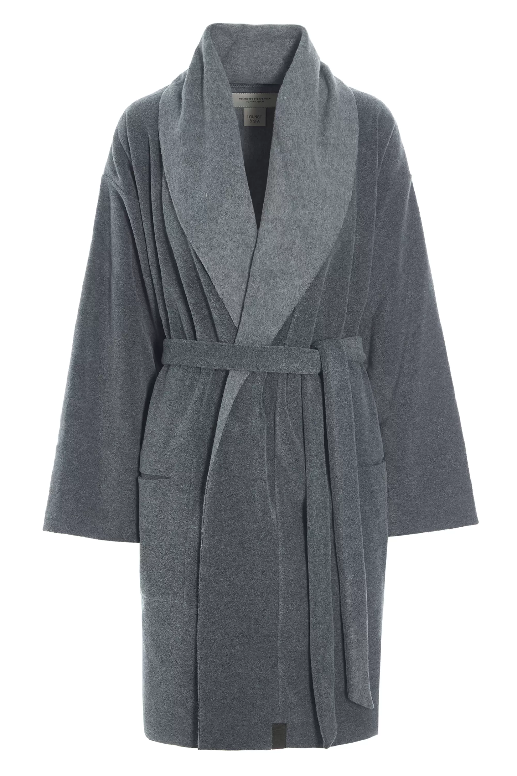 Henriette Steffensen Copenhagen MORGENMANTEL FRAUEN MINI | 7128 MINI GREY Store