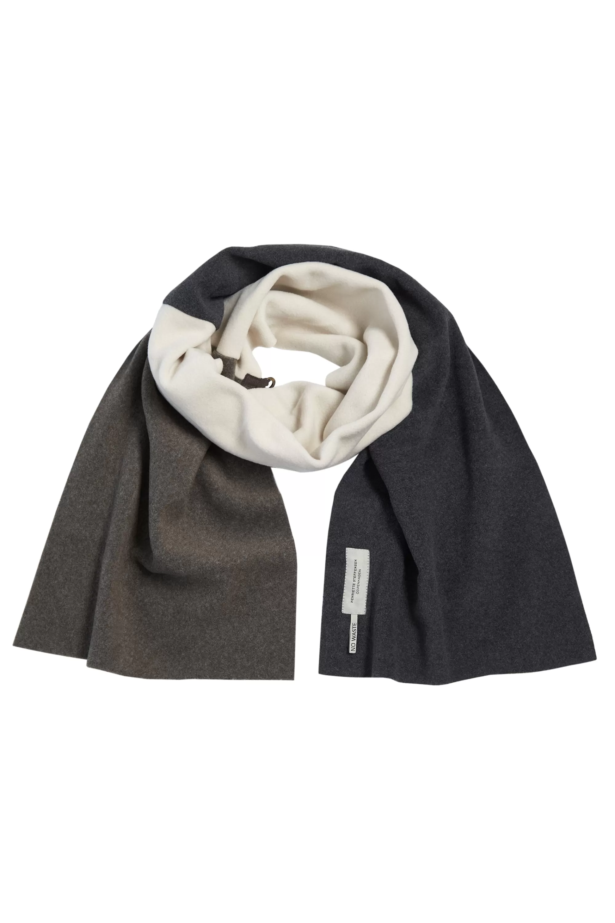 Henriette Steffensen Copenhagen NO WASTE SCHAL | 4063NW BARK/KIT/SOFT BLACK Cheap