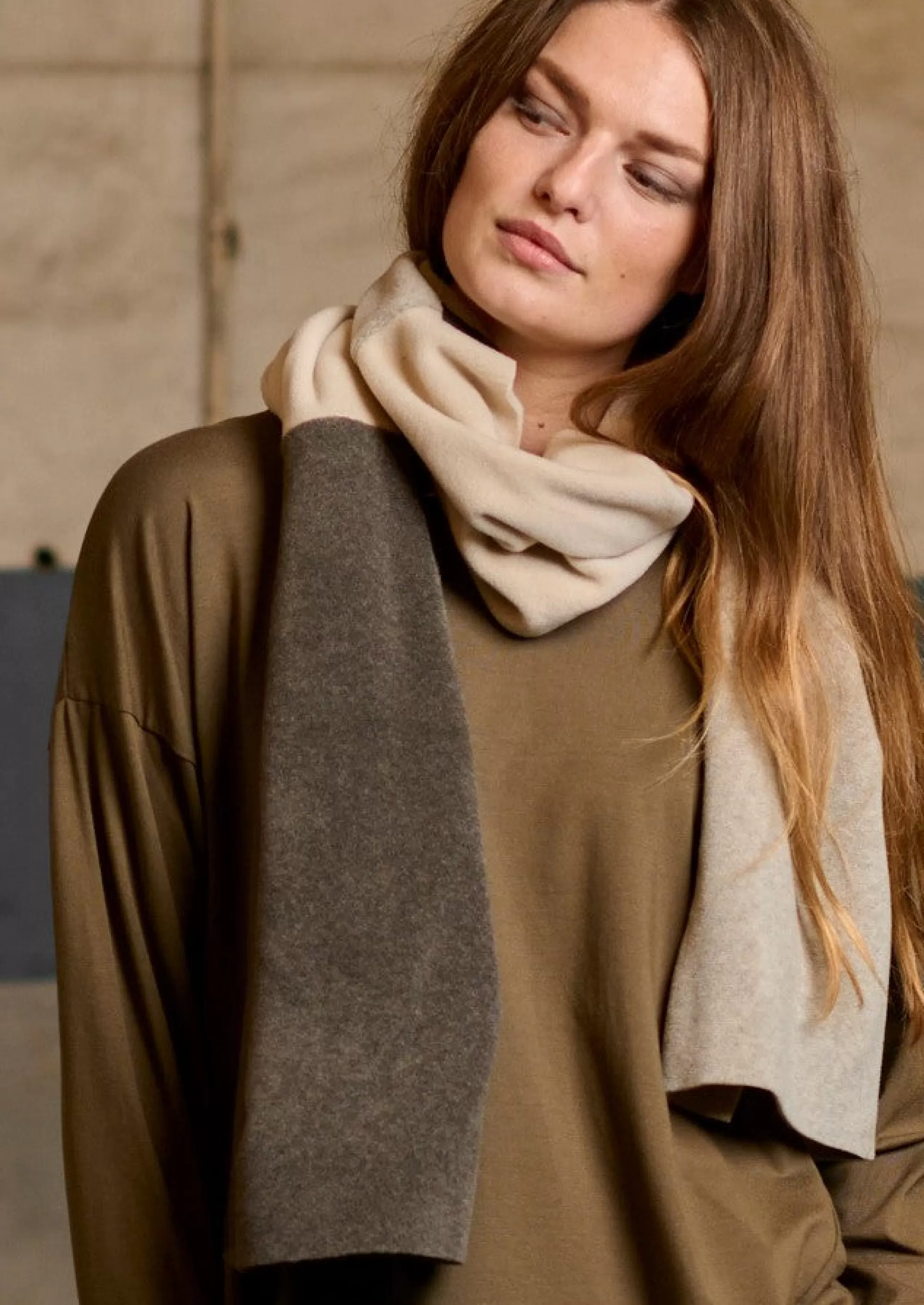 Henriette Steffensen Copenhagen NO WASTE SCHAL | 4063NW BARK/KIT/SAND Online