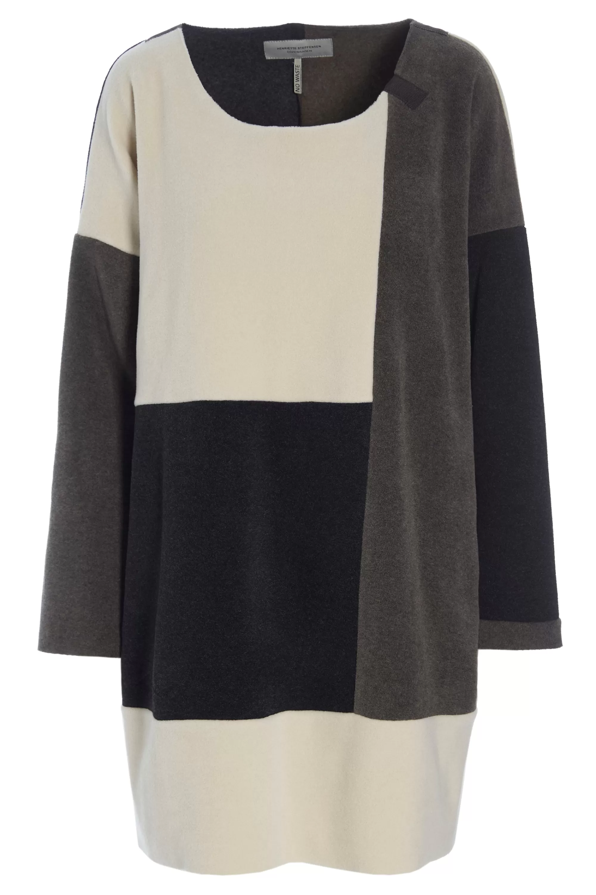Henriette Steffensen Copenhagen NO WASTE TUNIKA | 1322 BARK/KIT/SOFT BLACK Discount