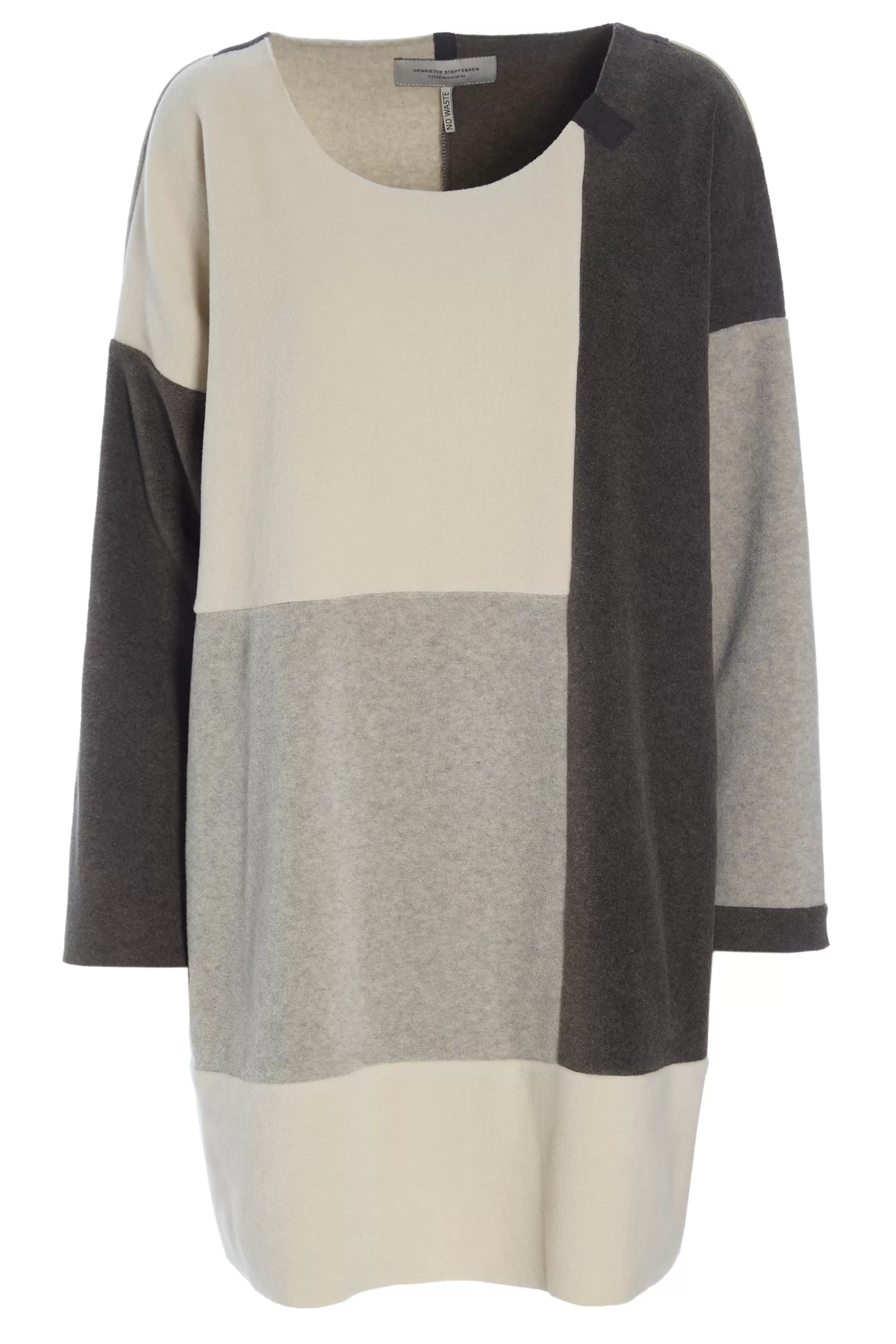Henriette Steffensen Copenhagen NO WASTE TUNIKA | 1322 BARK/KIT/SAND Sale