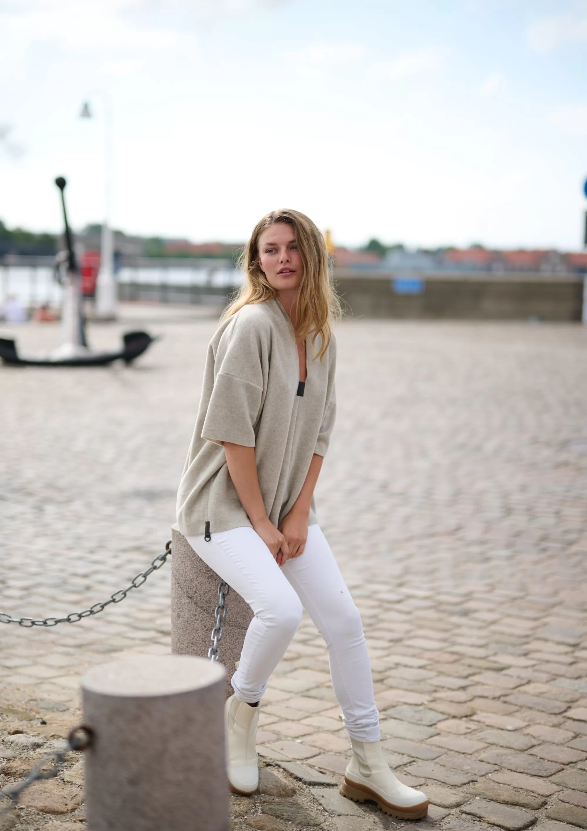 Henriette Steffensen Copenhagen PULLOVER | 1361 SAND New