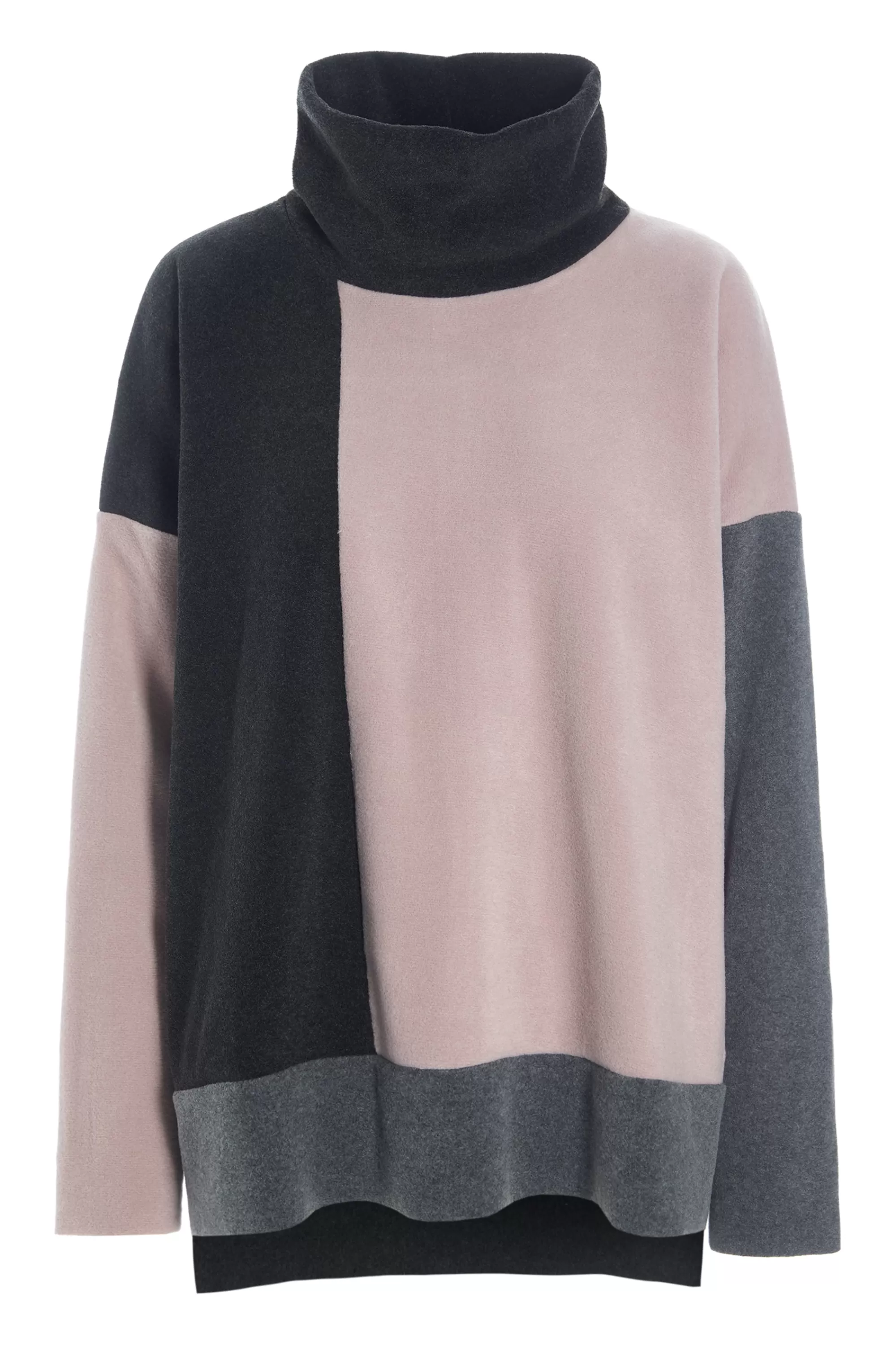 Henriette Steffensen Copenhagen PULLOVER PATCH | 1380 GREY/NUDE/SB Fashion