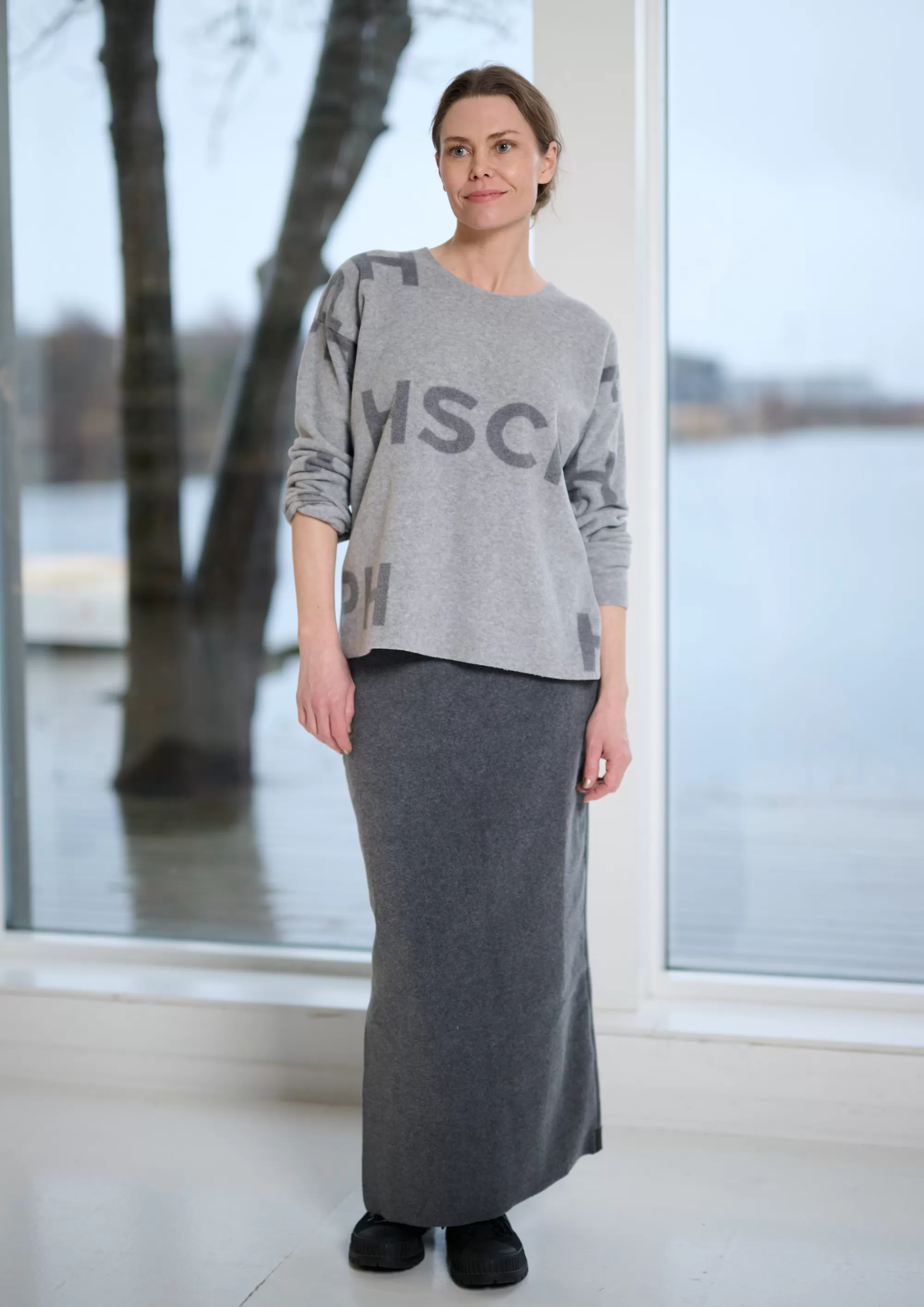 Henriette Steffensen Copenhagen ROCK LANG | 3227 GREY Cheap