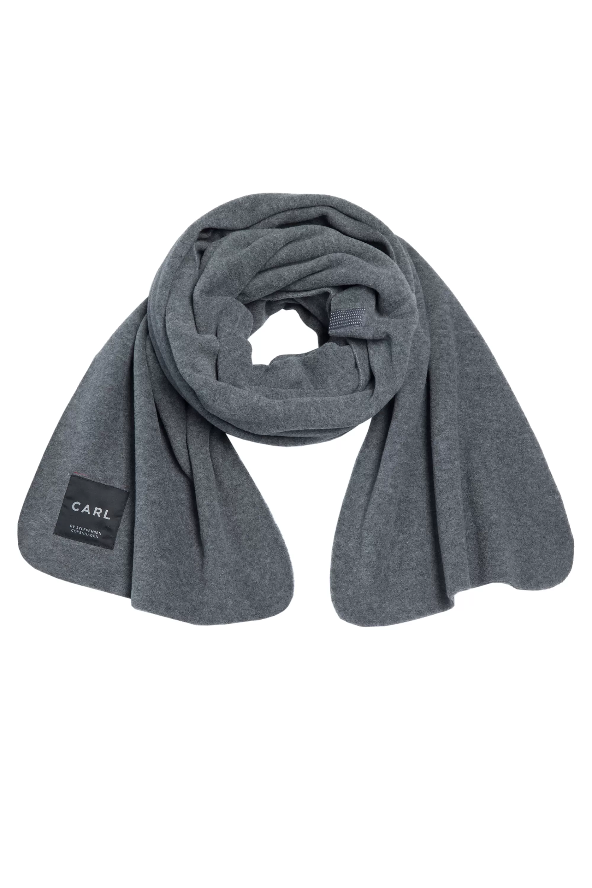 Henriette Steffensen Copenhagen SCHAL AUS WEICHEM FLEECE | 1004C GREY Shop