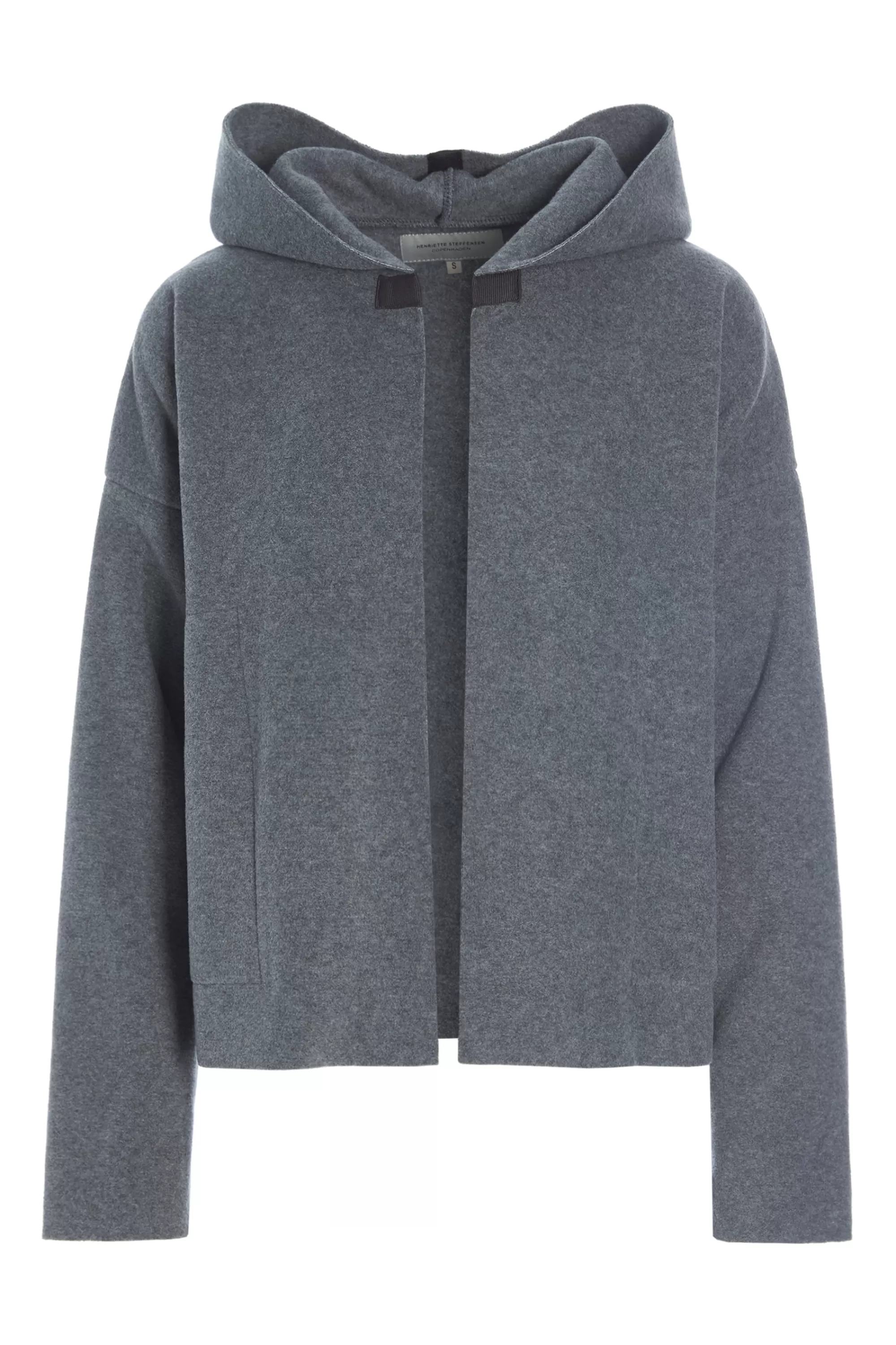 Henriette Steffensen Copenhagen SPORTY CARDIGAN | 7158 GREY Store