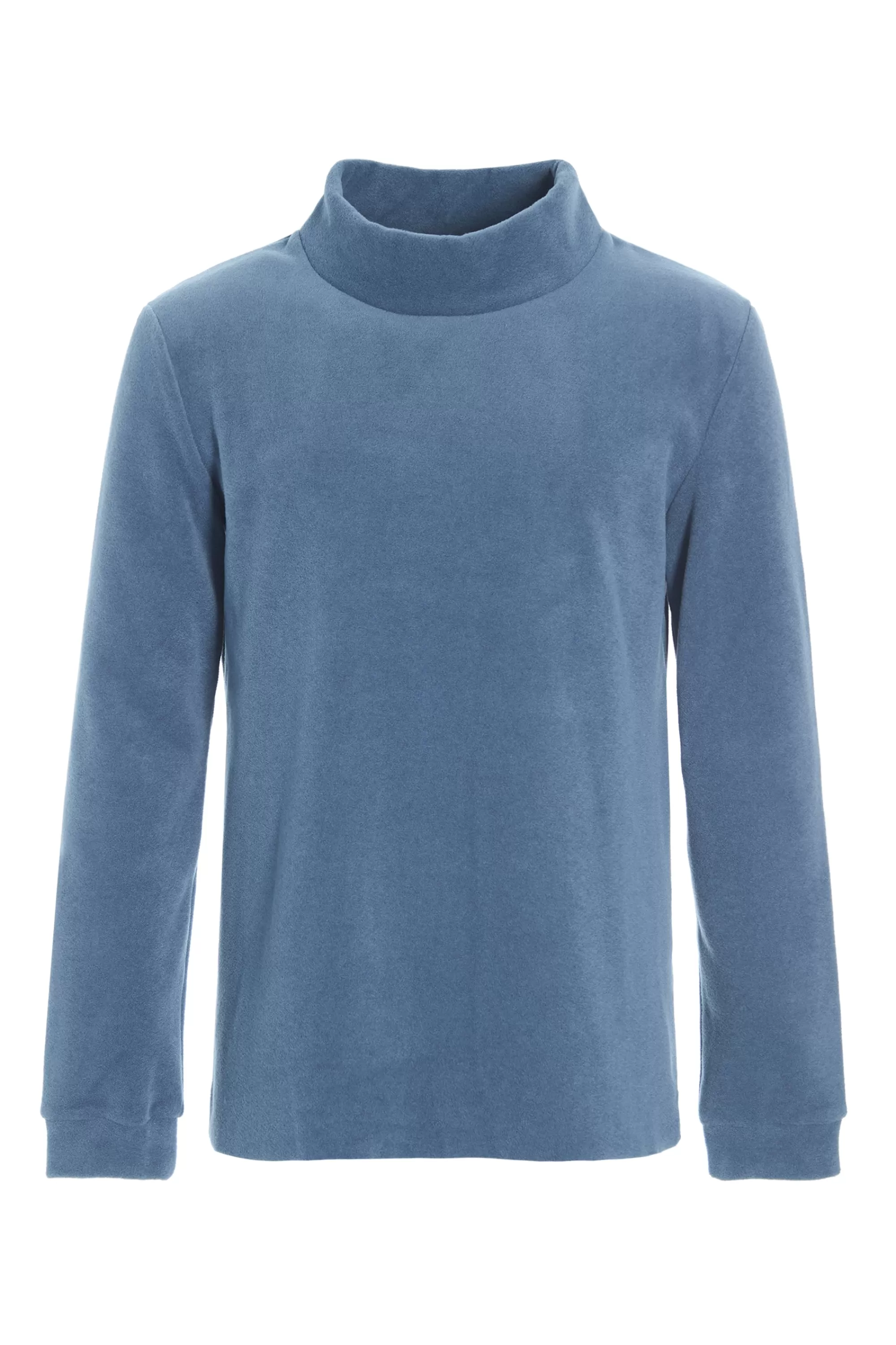 Henriette Steffensen Copenhagen SWEATER M/ HOHEM KRAGEN | 1031C DUSTY BLUE Fashion