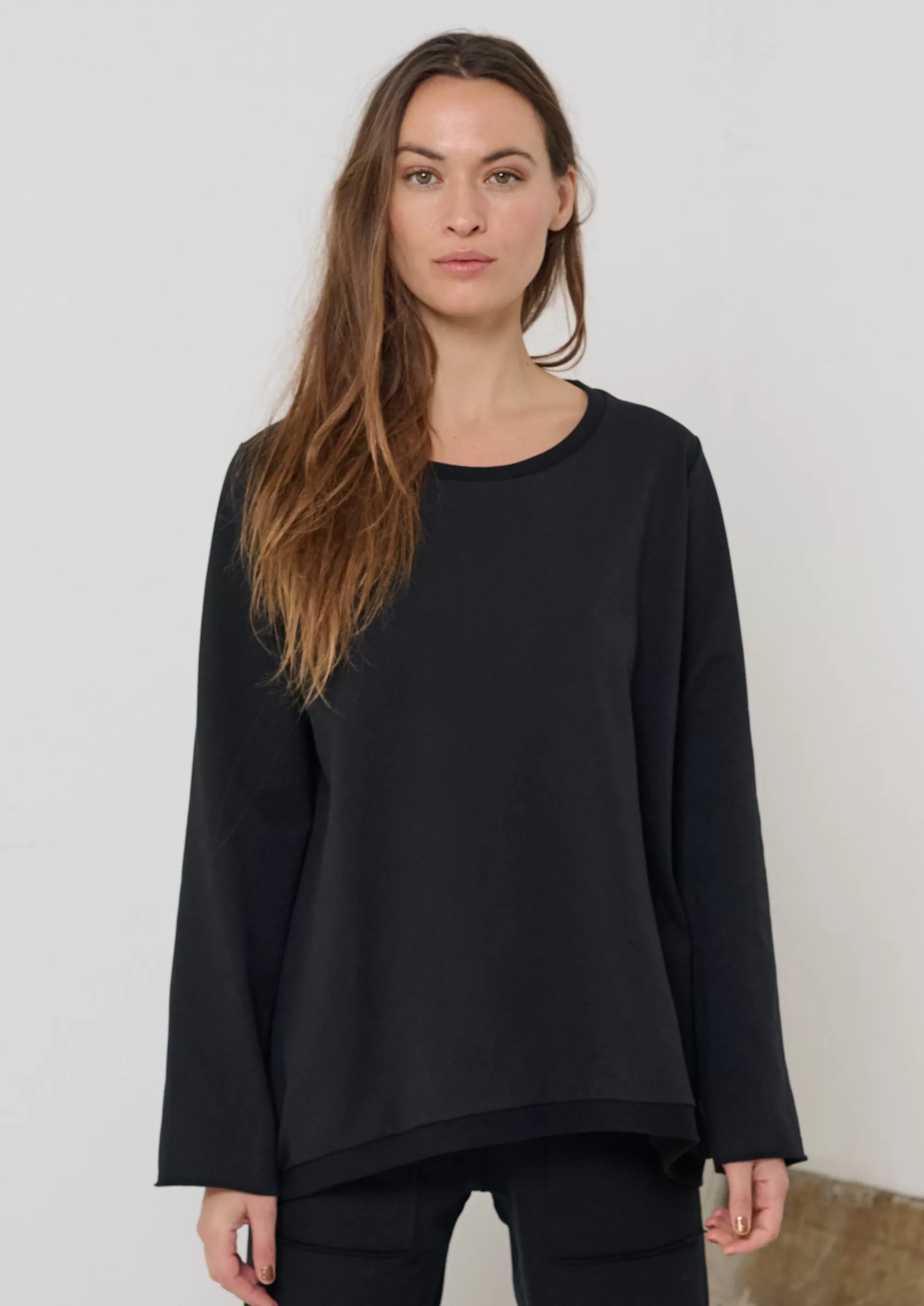 Henriette Steffensen Copenhagen SWEATSHIRT | 71605 BLACK Clearance