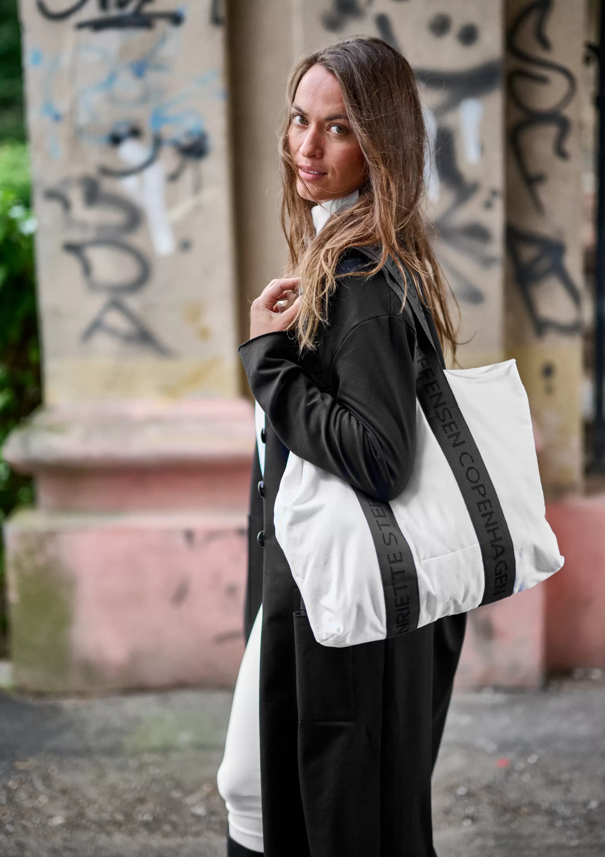 Henriette Steffensen Copenhagen TOTE TASCHE | 74502 WHITE Outlet