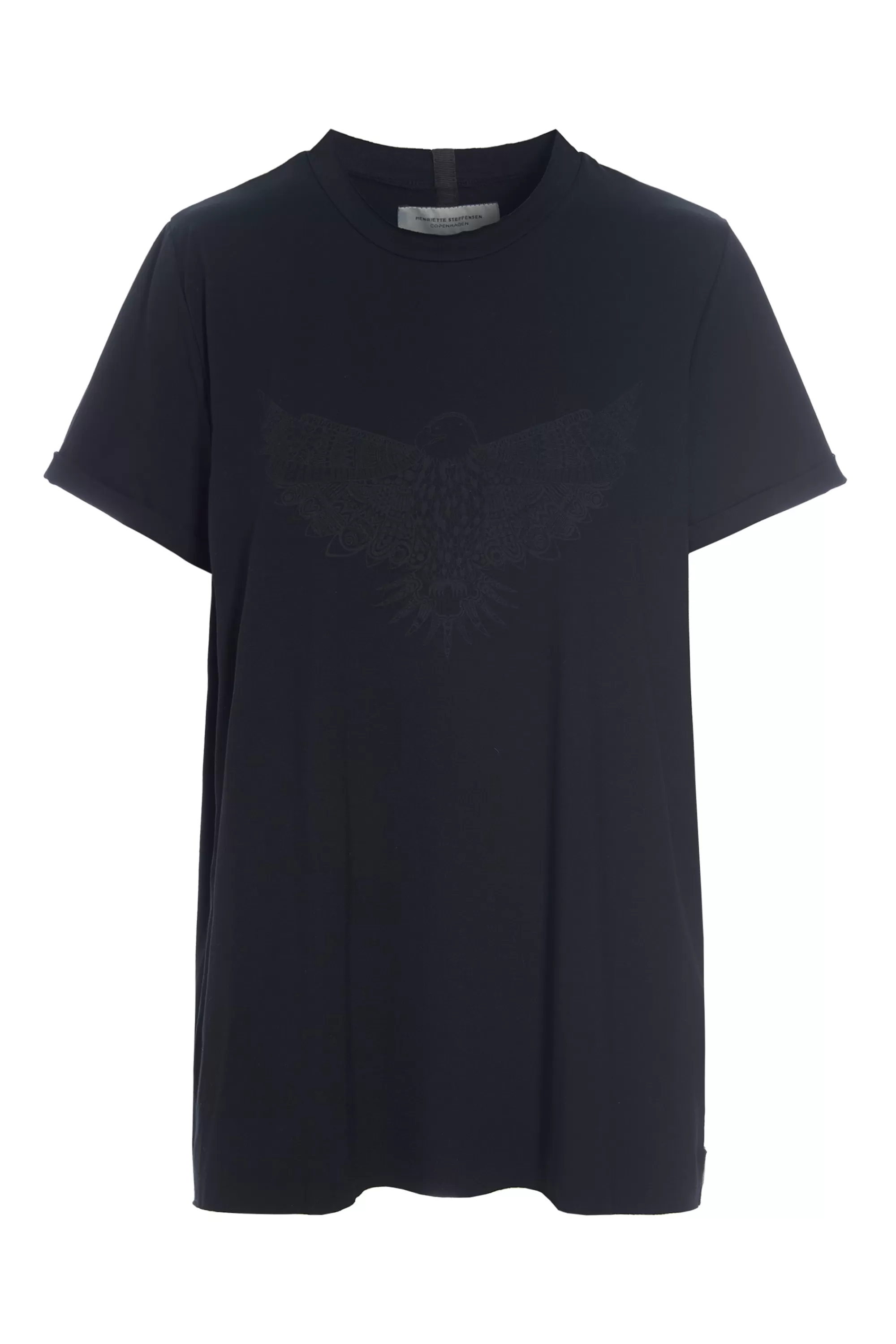 Henriette Steffensen Copenhagen T-SHIRT EAGLE | 96089 BLACK Online