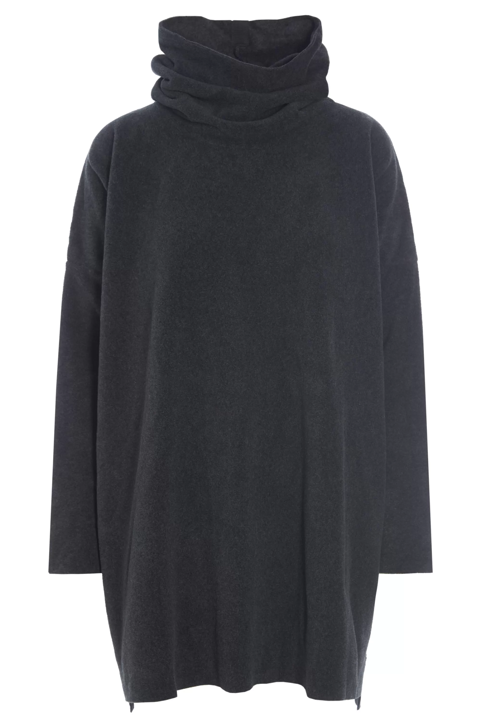Henriette Steffensen Copenhagen TUNIC MIT HOHEM HALS | 1288 SOFT BLACK Discount