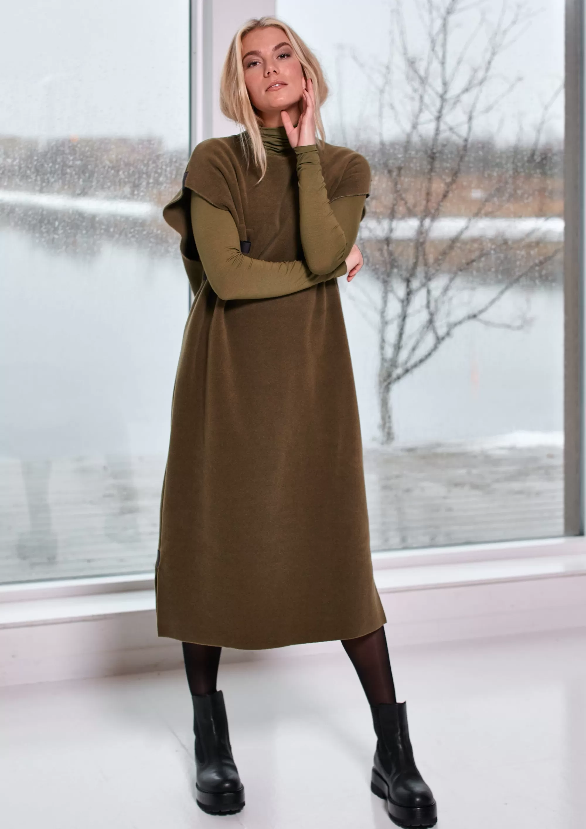 Henriette Steffensen Copenhagen TUNIKA ÄRMELLOS | 3242 MOSS New